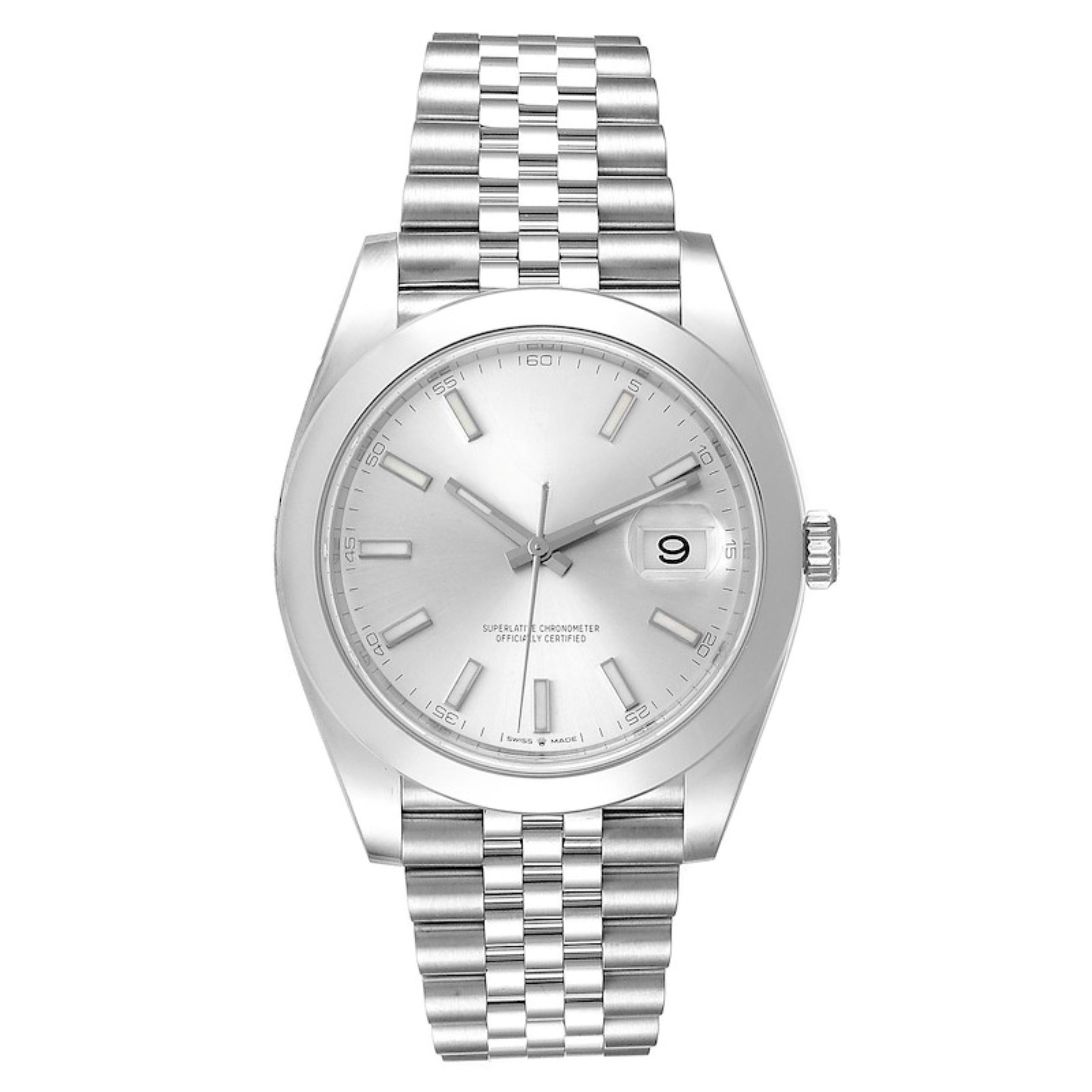 Datejust Silver Dial Men's 41mm 126300