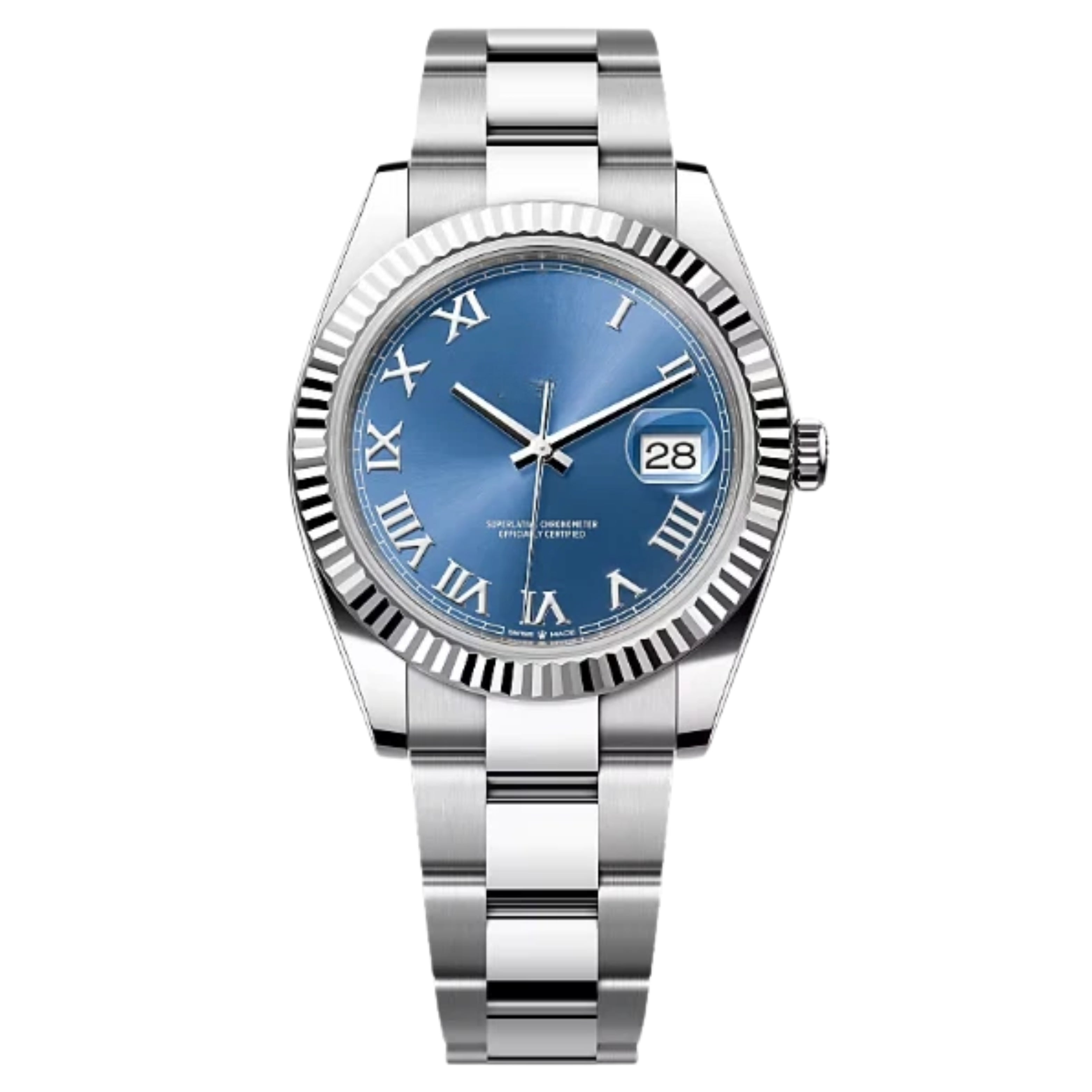 Datejust Blue Dial Oyster Bracelet 41mm 126334