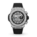 Big Bang Unico Silver Black 44mm