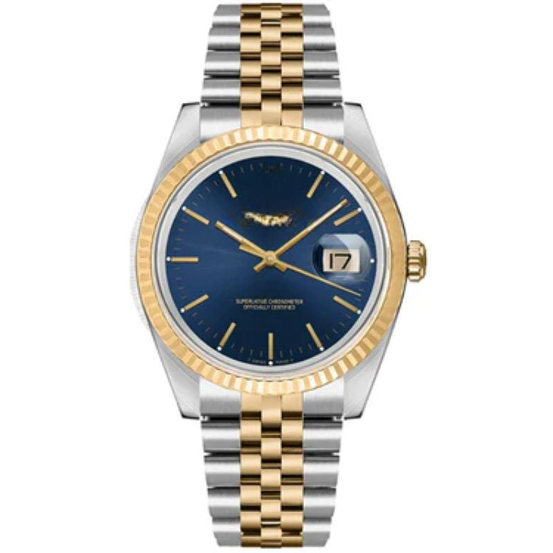 Datejust Gold & Steel Blue Dial 36mm 16233